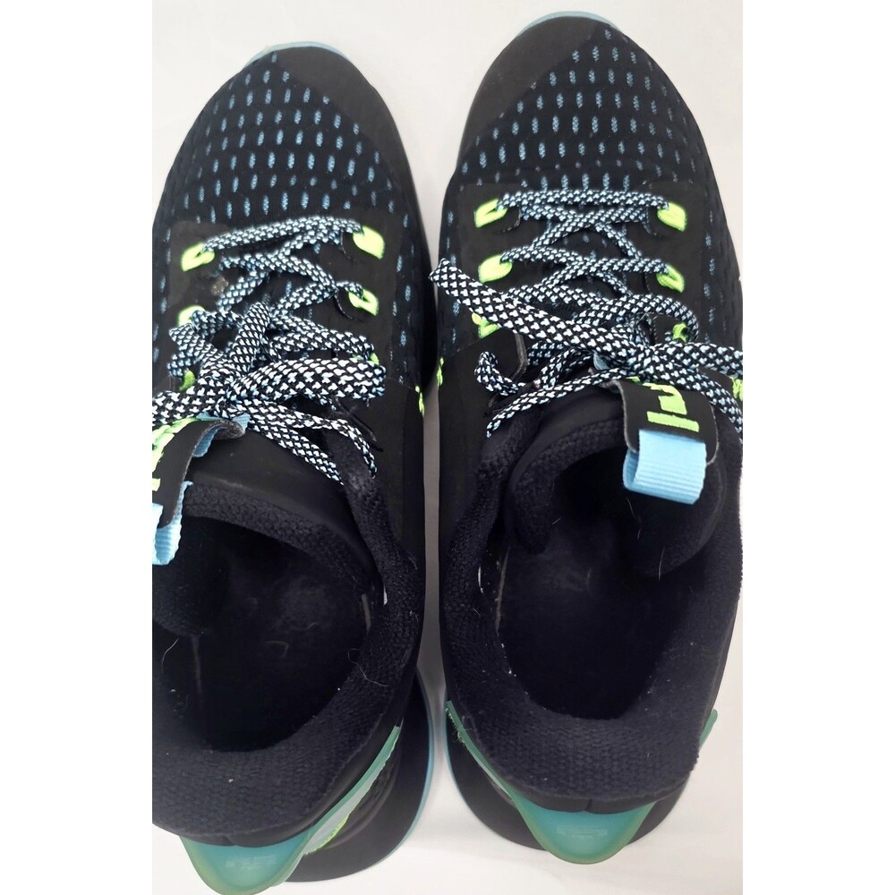 Nike LeBron Witness V (5) Mens Size 11 CQ9380-004 Black Light Blue Fury - Picture 6 of 7